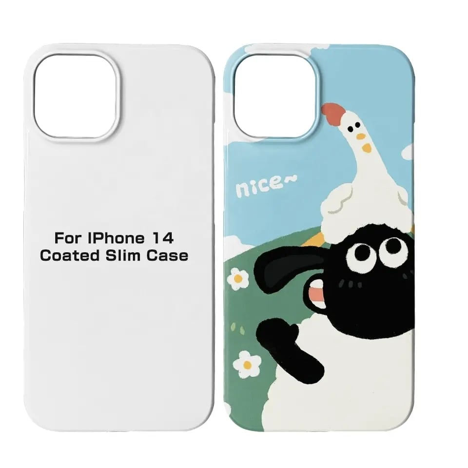 3D Sublimation Blank PC Hard iPhone Case