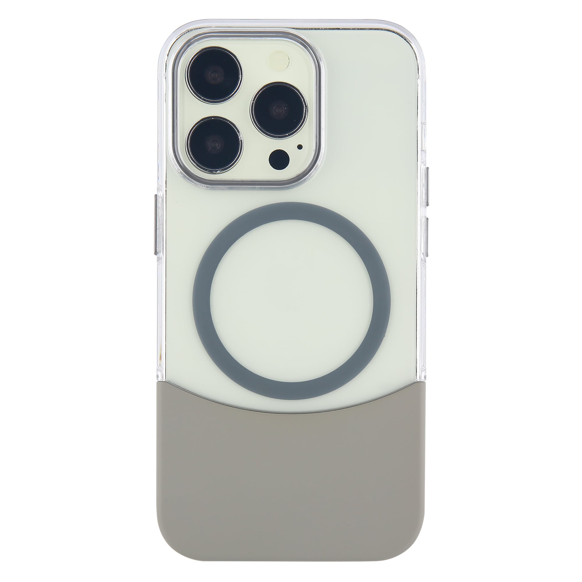 2 in1 tough magsafe detachable case titanium