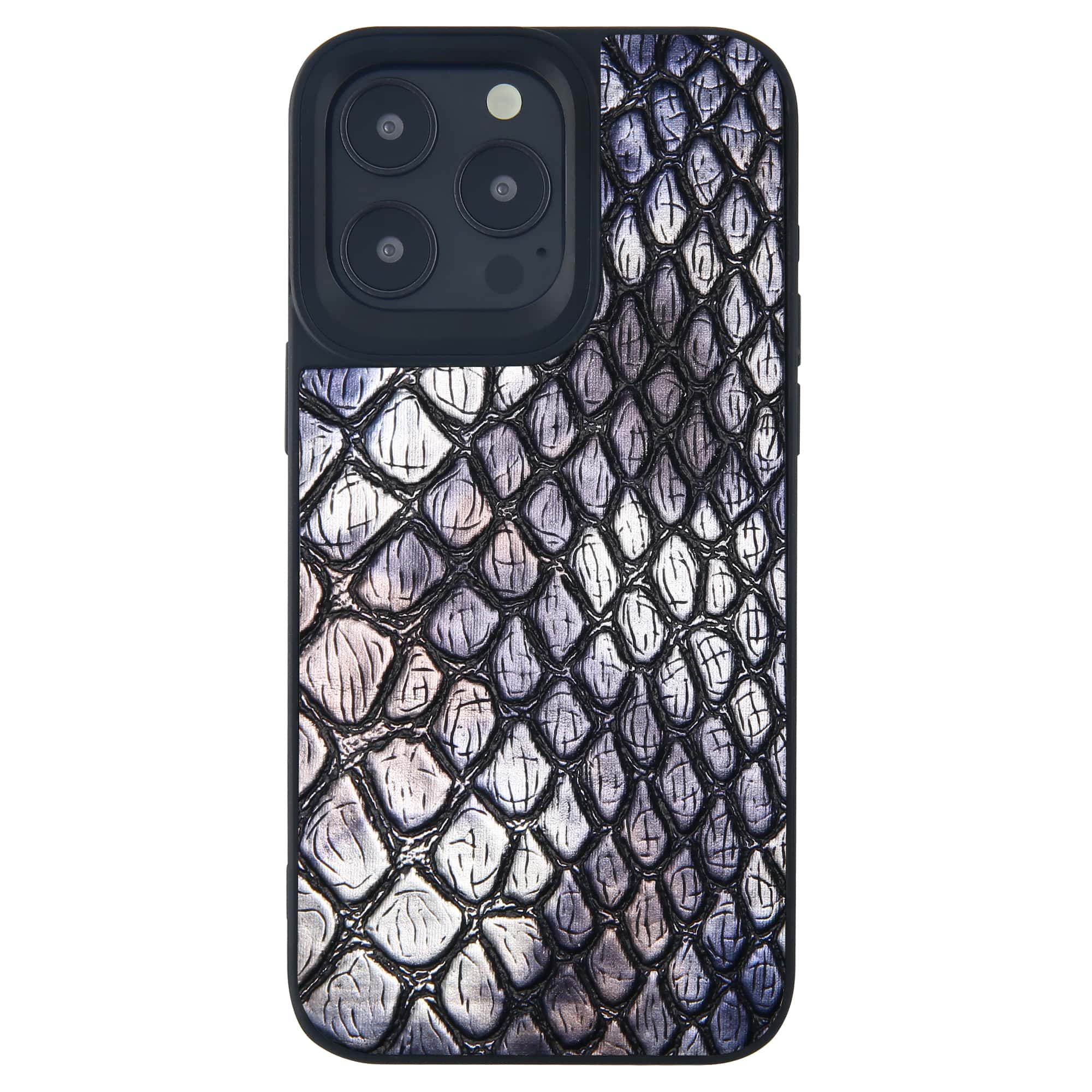 gradient colorful crocodile iphone 15 pro case