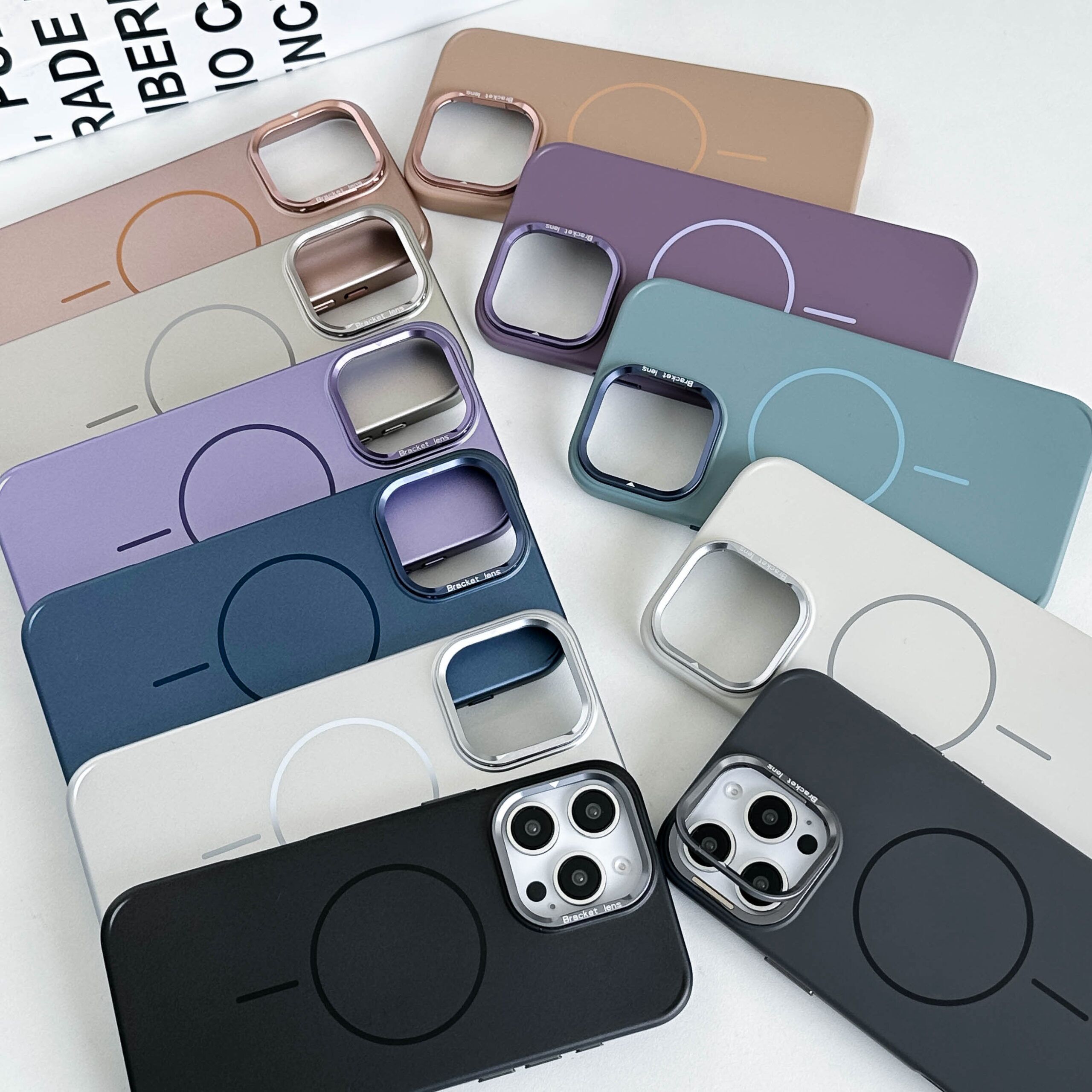 Golossy Camera Stand PC magnetic iphone 17 pro Max Case