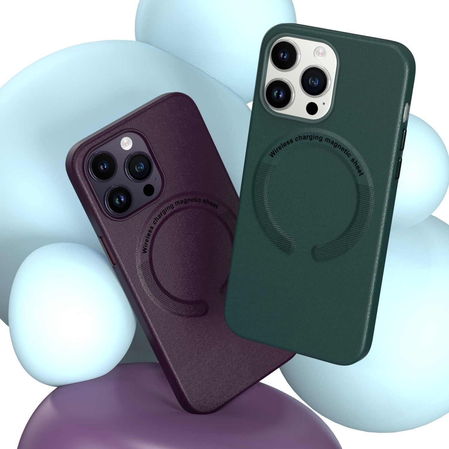 phone case with magnetic back