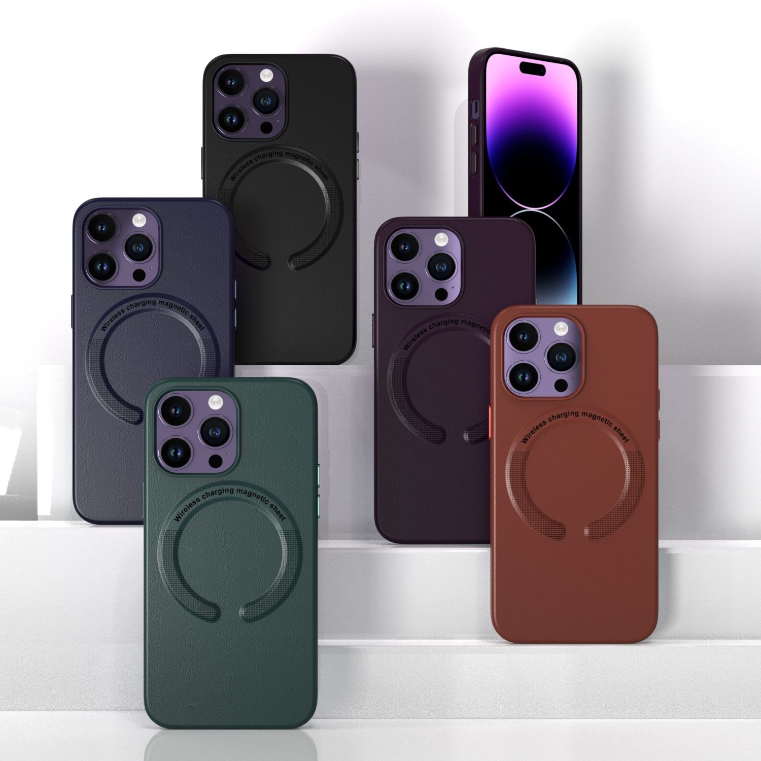 phone case with magnetic back