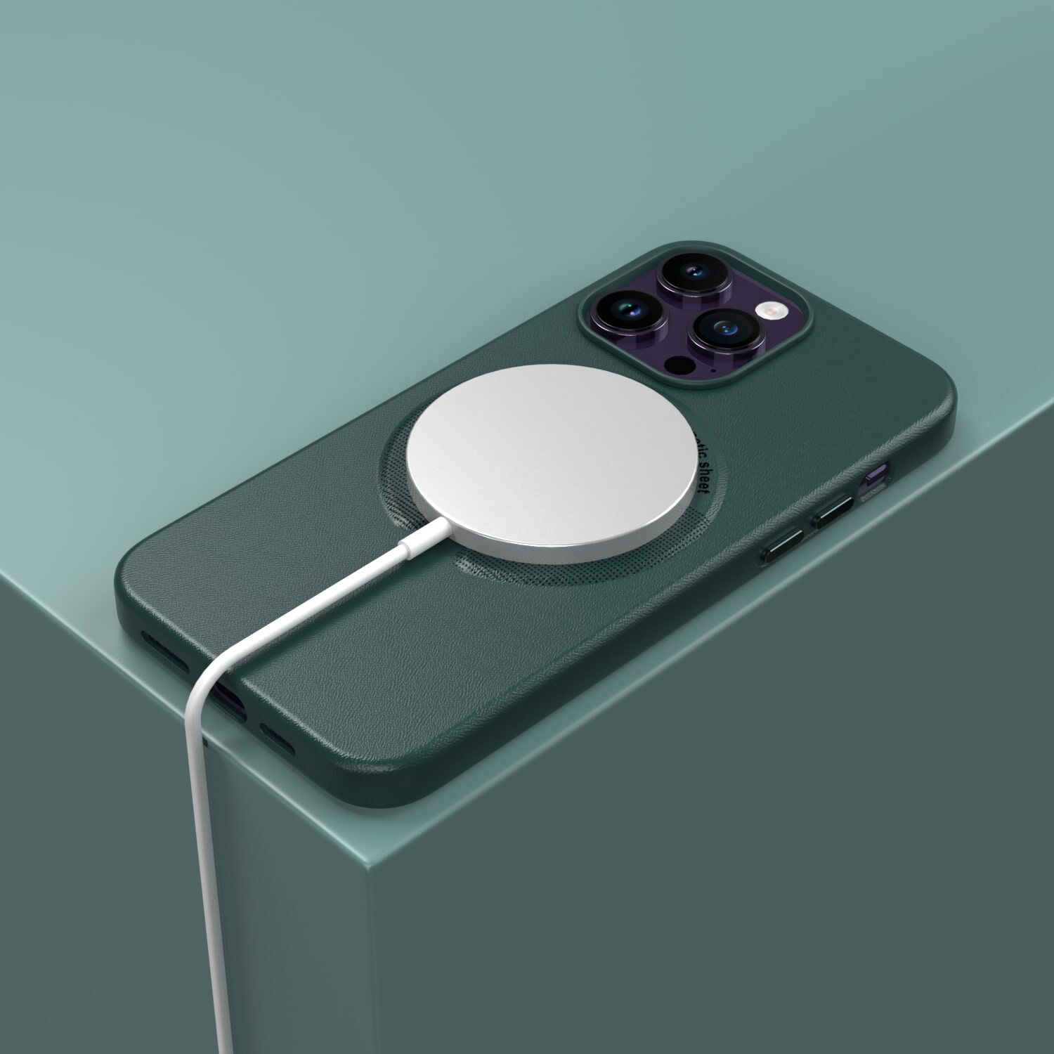 phone case with magnetic back