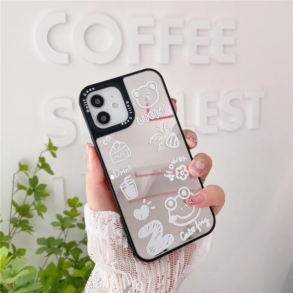 Custom Mirror Phone Case Hard Back