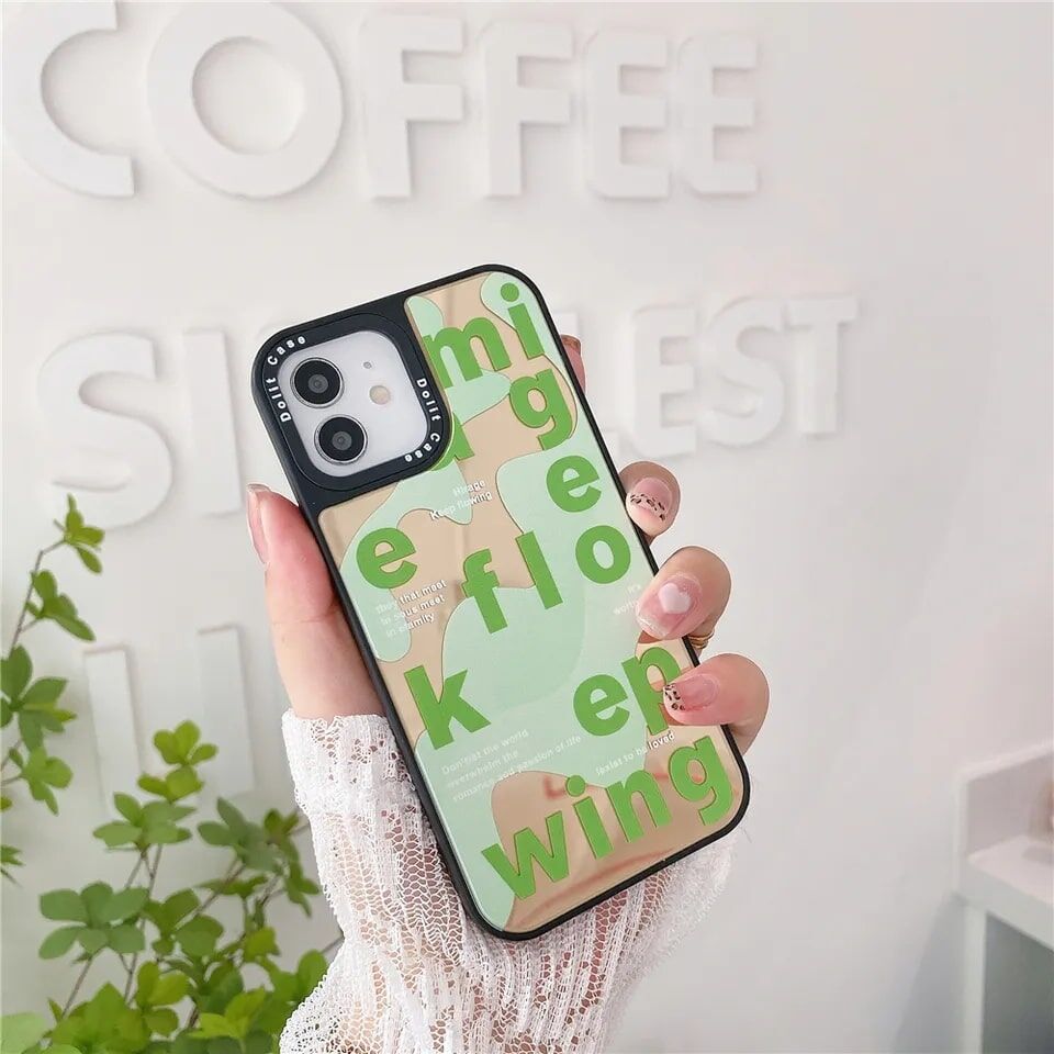 Custom Mirror Phone Case Hard Back