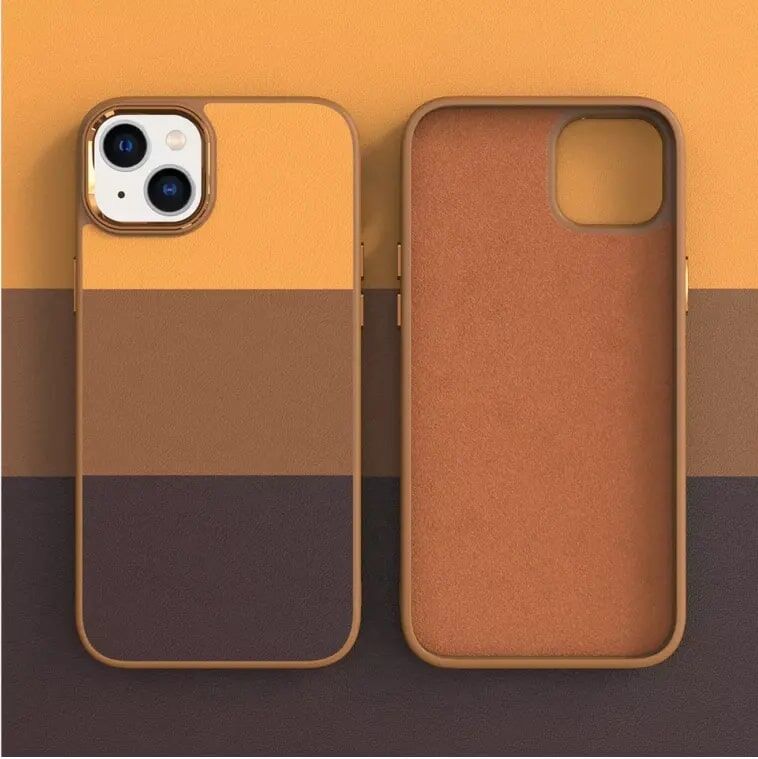 PU Leather Phone Case with Microfiber Lining