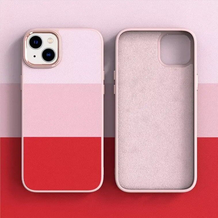 PU Leather Phone Case with Microfiber Lining