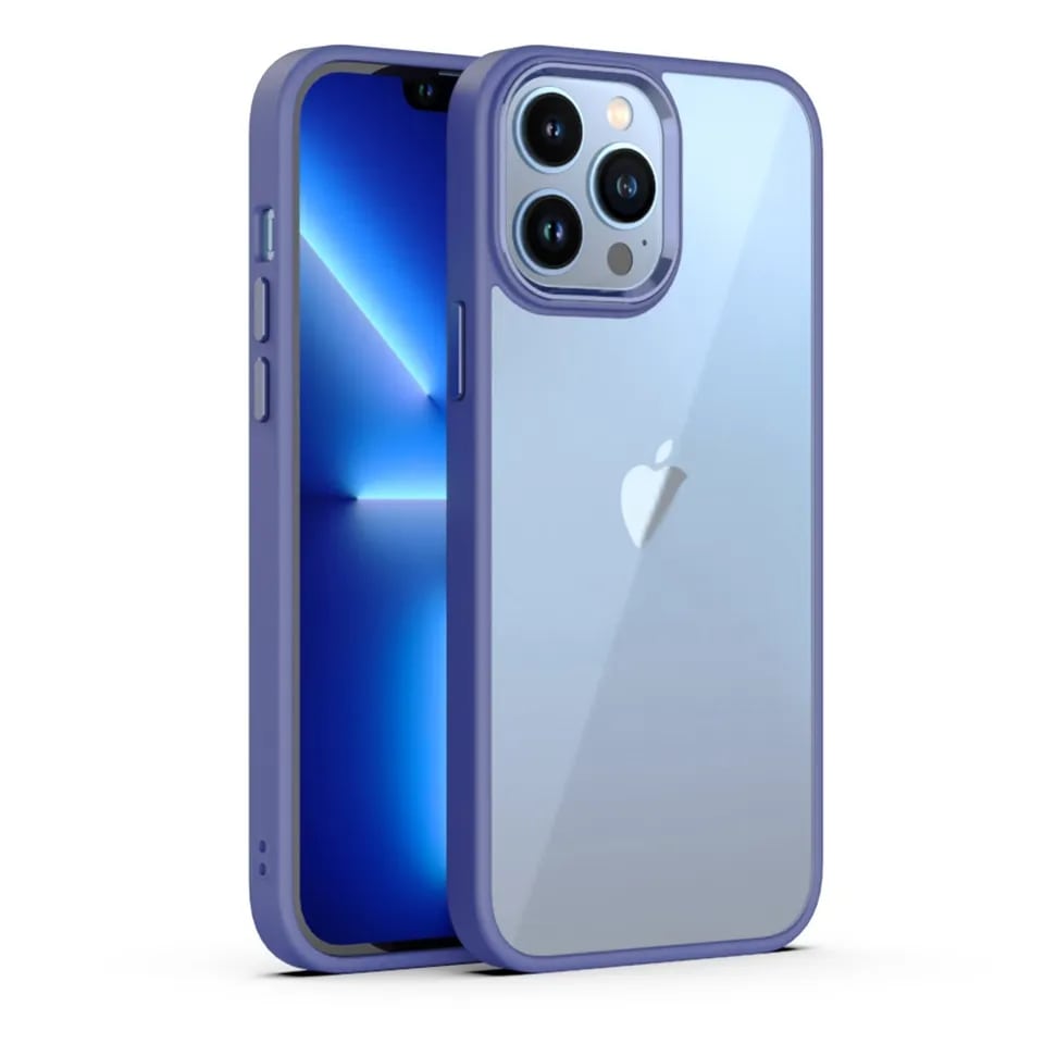Shockproof Combo Acrylic Clear iPhone Case