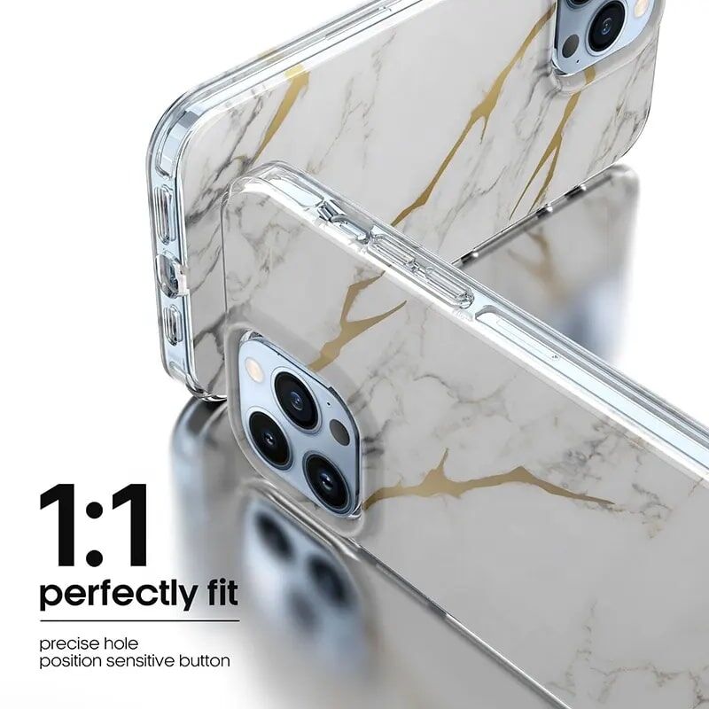 Marble IML Hybrid Phone Case