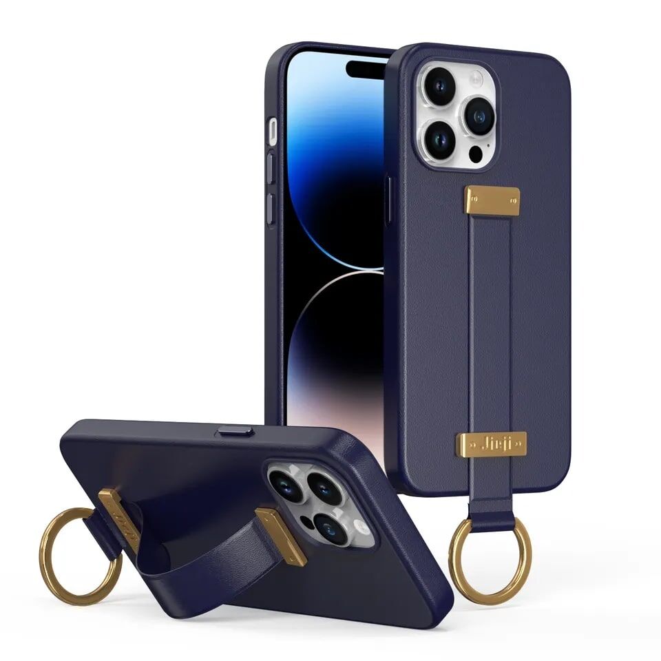 Luxury leather iPhone Case