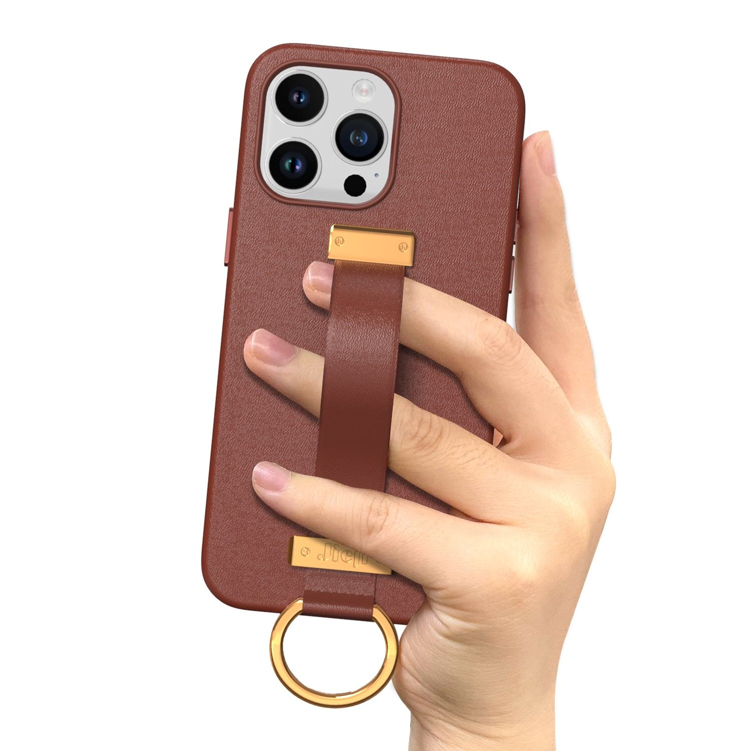 Luxury leather iPhone Case