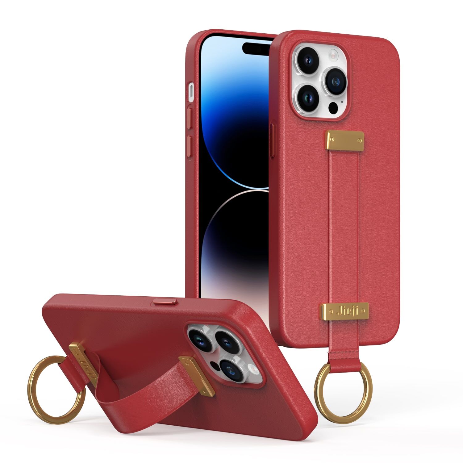 Luxury leather iPhone Case