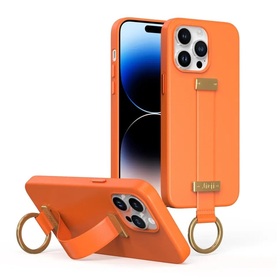 Luxury leather iPhone Case