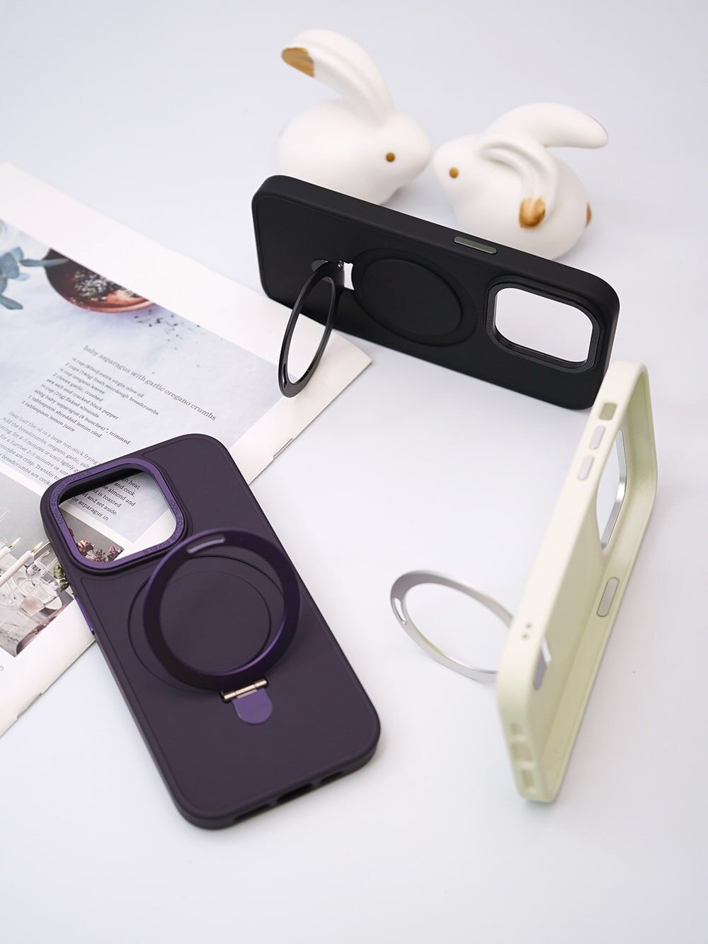 Solid Color Magnetic Case For iPhone