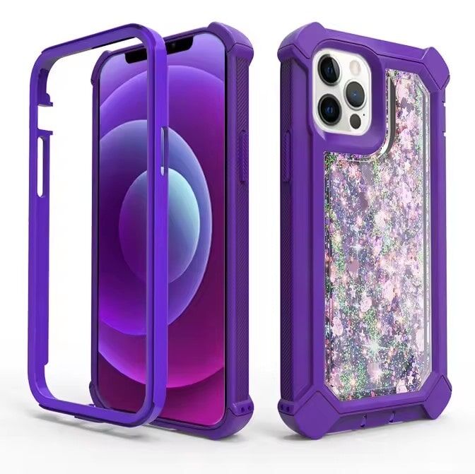 floating quicksand rugged case rose purple
