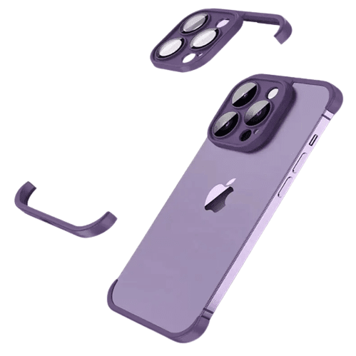 Real Bare Four Corner Protector For iPhone